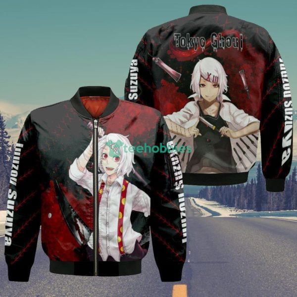 Tokyo Ghoul Juuzou Suzuya All Over Printed 3D Shirt Anime Fans Product Photo 4