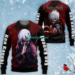 Tokyo Ghoul Ken Kaneki All Over Printed 3D Shirt Anime Fans Product Photo 2