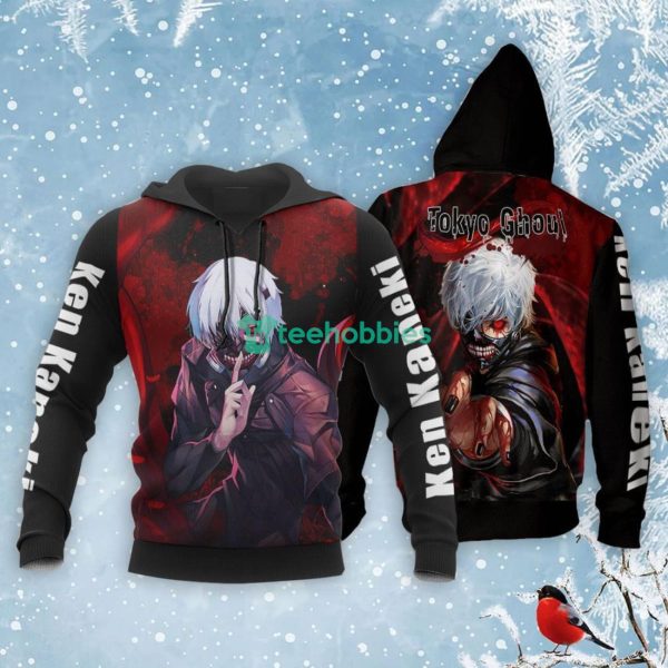 Tokyo Ghoul Ken Kaneki All Over Printed 3D Shirt Anime Fans Product Photo 3