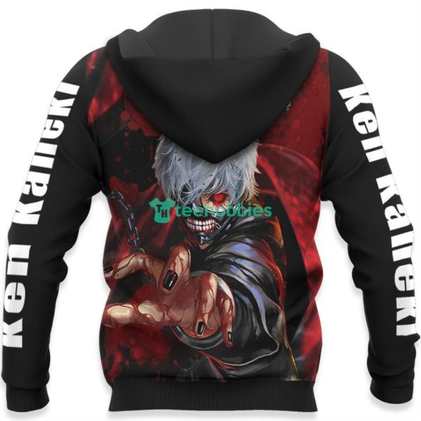 Tokyo Ghoul Ken Kaneki All Over Printed 3D Shirt Anime Fans Product Photo 5