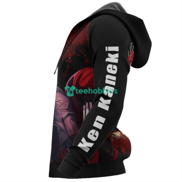Tokyo Ghoul Ken Kaneki All Over Printed 3D Shirt Anime Fans Product Photo 6