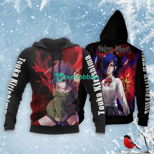 Tokyo Ghoul Touka Kirishima All Over Printed 3D Shirt Anime Lover Product Photo 3