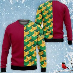 Tomioka Giyuu Uniform All Over Printed 3D Shirt Custom Anime Fans Kimetsu Product Photo 2