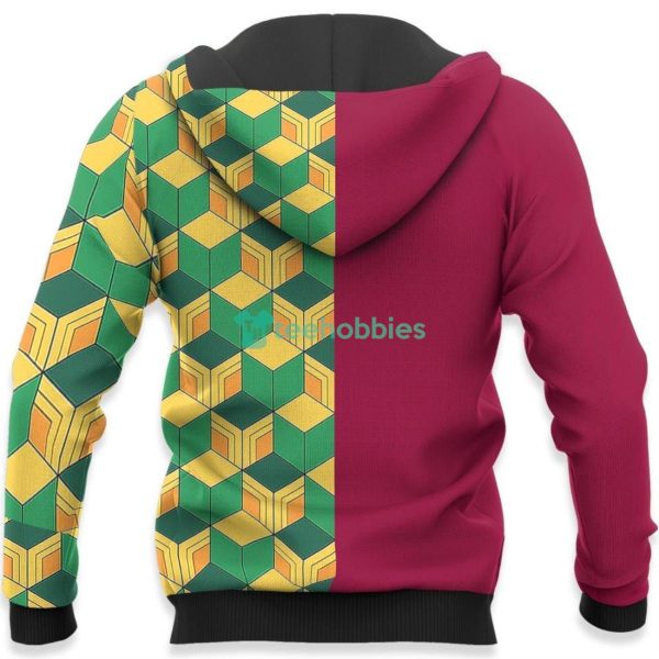 Tomioka Giyuu Uniform All Over Printed 3D Shirt Custom Anime Fans Kimetsu Product Photo 5
