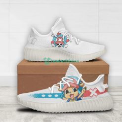 Tony Tony Chopper Custom 1Piece Anime Yeezy Shoes For Fans Product Photo 2