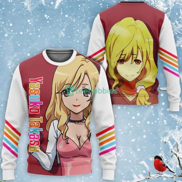 Toradora Yasuko Takasu All Over Printed 3D Shirt Anime Fans Product Photo 2