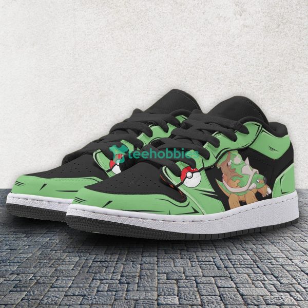 Torterra Pokemon Anime Custom Air Jordan Low Top Shoesproduct photo 2