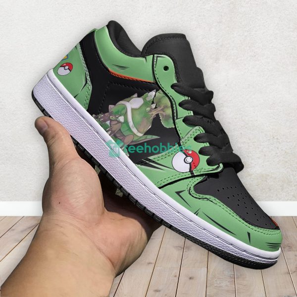 Torterra Pokemon Anime Custom Air Jordan Low Top Shoesproduct photo 4