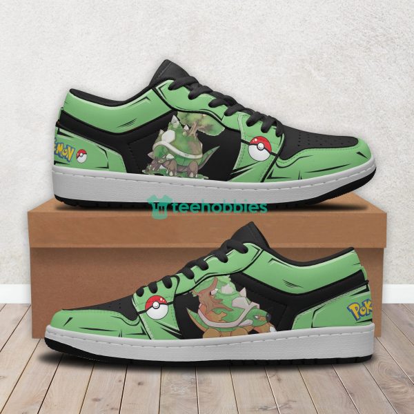 Torterra Pokemon Anime Custom Air Jordan Low Top Shoesproduct photo 1
