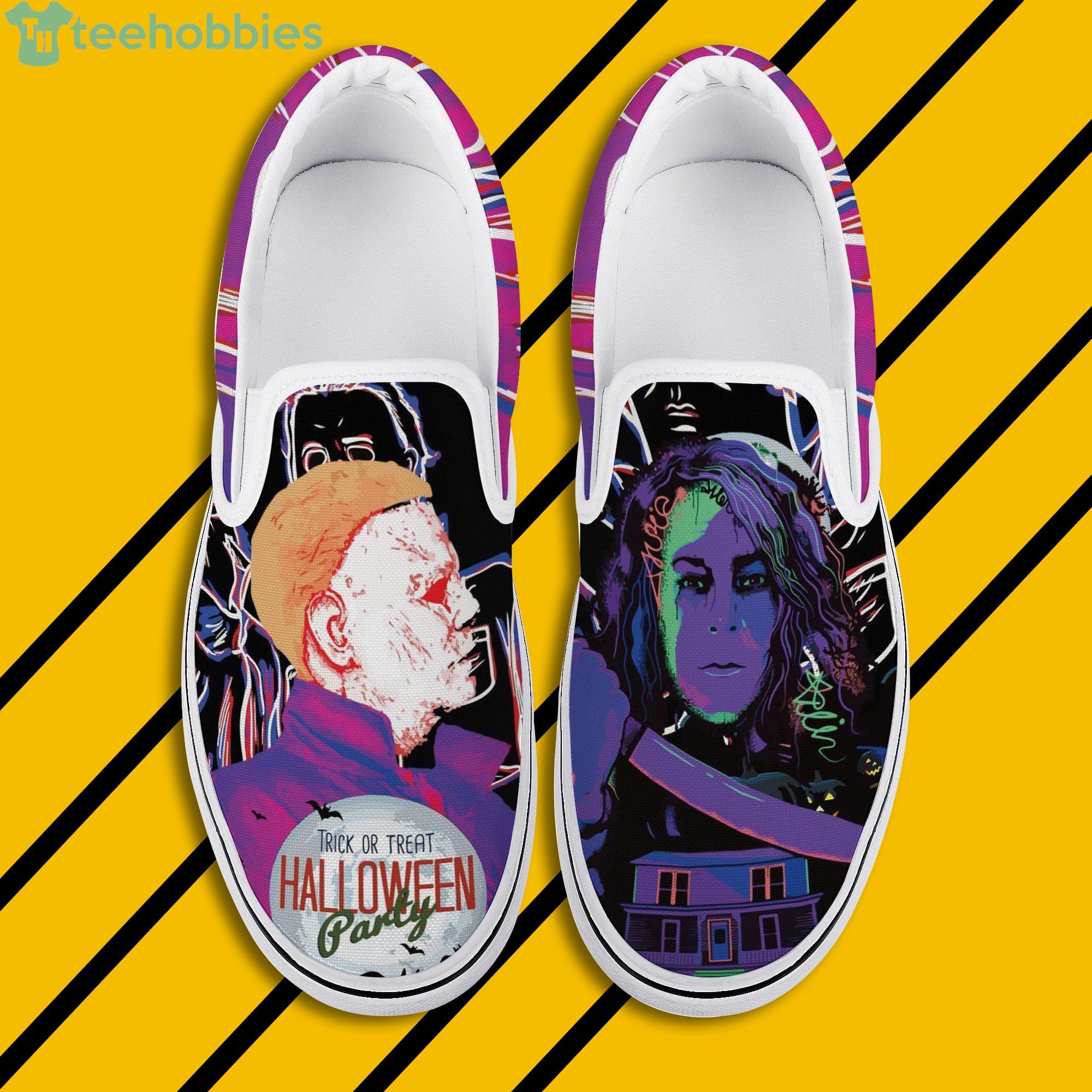 Trick Or Treat Halloween Party Slip On Shoes For Men And Women Product Photo 1