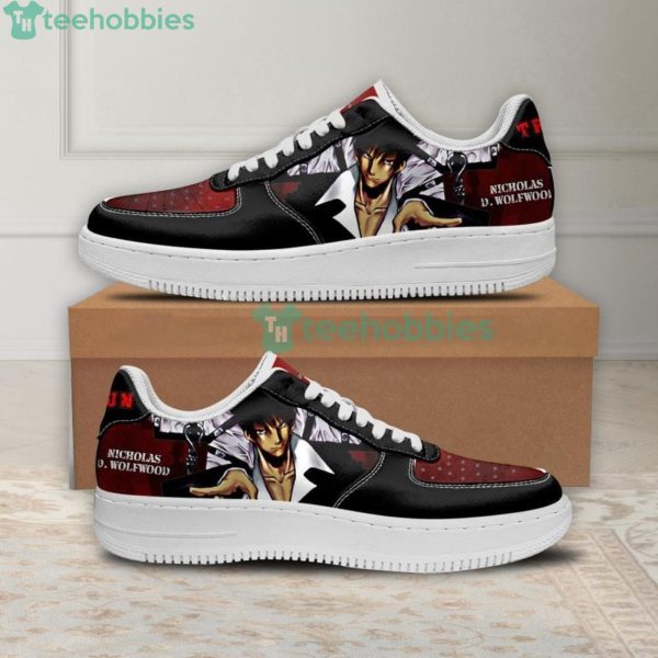 Trigun Nicholas D. Wolfwood Anime Air Force Shoes For Fansproduct photo 1