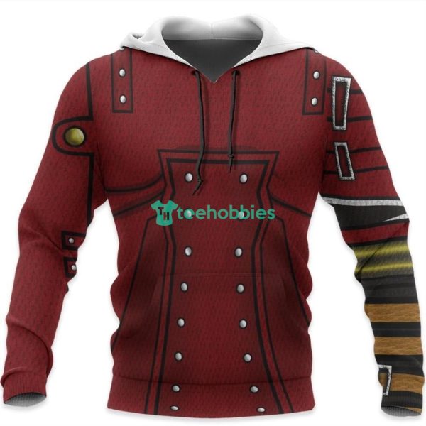 Trigun Vash The Stampede Costume Uniform Anime All Over Printed 3D Shirt Product Photo 3
