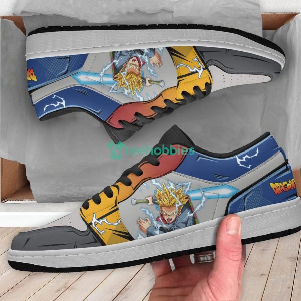 Trunks Custom Dragon Ball Anime Air Jordan Low Top Shoesproduct photo 4