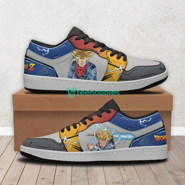 Trunks Custom Dragon Ball Anime Air Jordan Low Top Shoesproduct photo 5