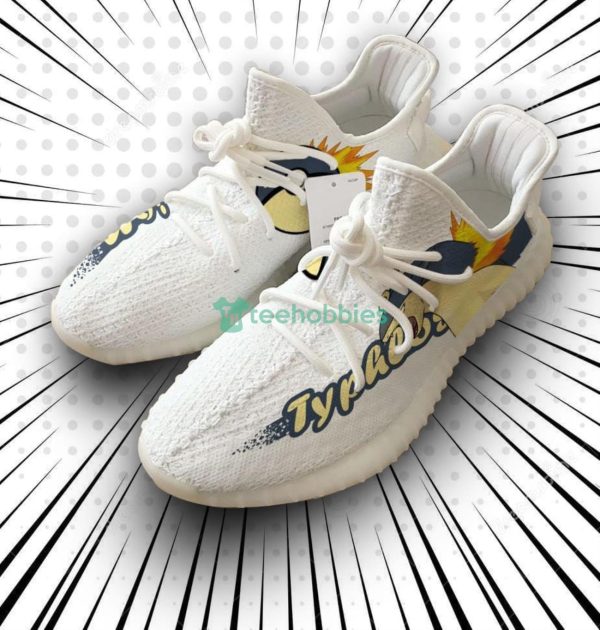 Typhlosion Custom Pokemon Anime Yeezy Shoes For Fans Product Photo 1