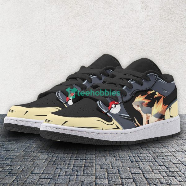Typhlosion Pokemon Anime Custom Air Jordan Low Top Shoesproduct photo 2
