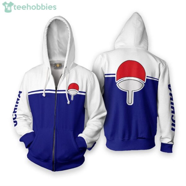 Uchiha Custom Naruto Anime Fans Ugly Christmas Sweater Hoodie Product Photo 2