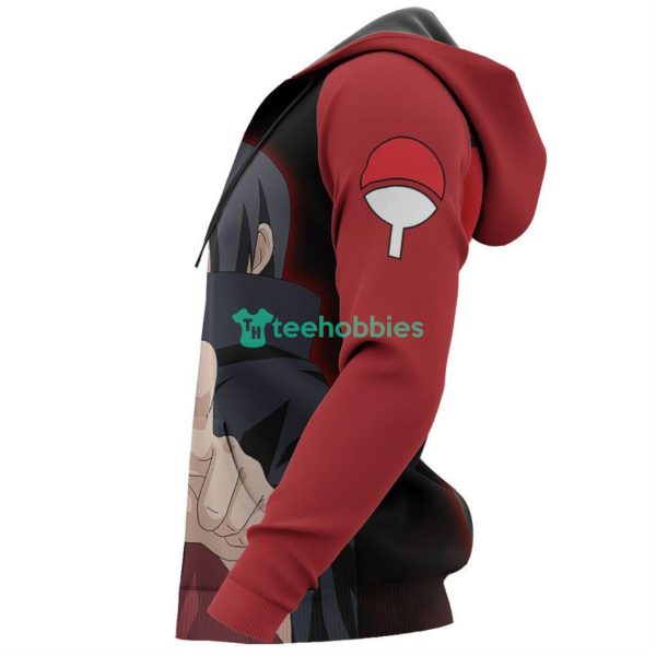 Uchiha Itachi All Over Printed 3D Shirt Sharingan Eyes Anime Fans Product Photo 6