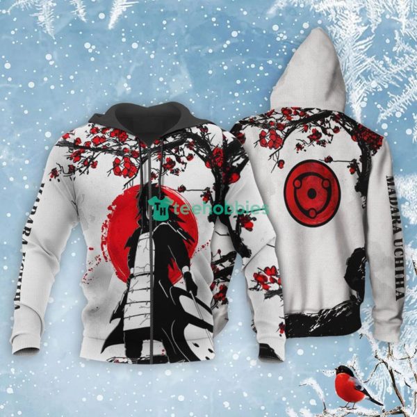 Uchiha Madara All Over Printed 3D Shirt Japan Style Custom Naruto Anime Fans Product Photo 3