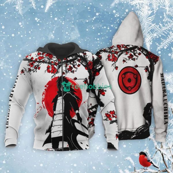 Uchiha Madara All Over Printed 3D Shirt Japan Style Custom Naruto Anime Fans Product Photo 1