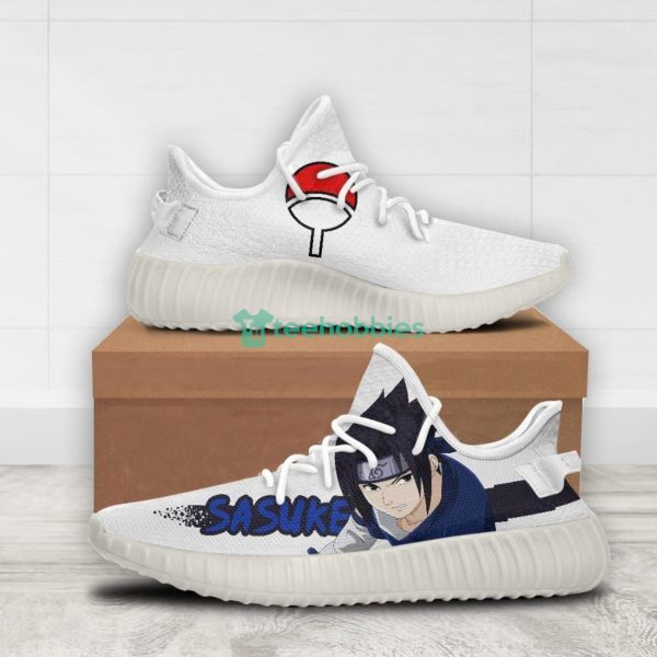 Uchiha Sasuke Clan Custom Nrt Anime Yeezy Shoes For Fans Product Photo 2