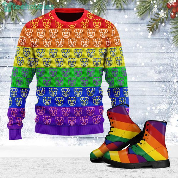 Ugly Christmas Sweater Jeffree Star Pig Christmas 3D Sweaterproduct photo 1