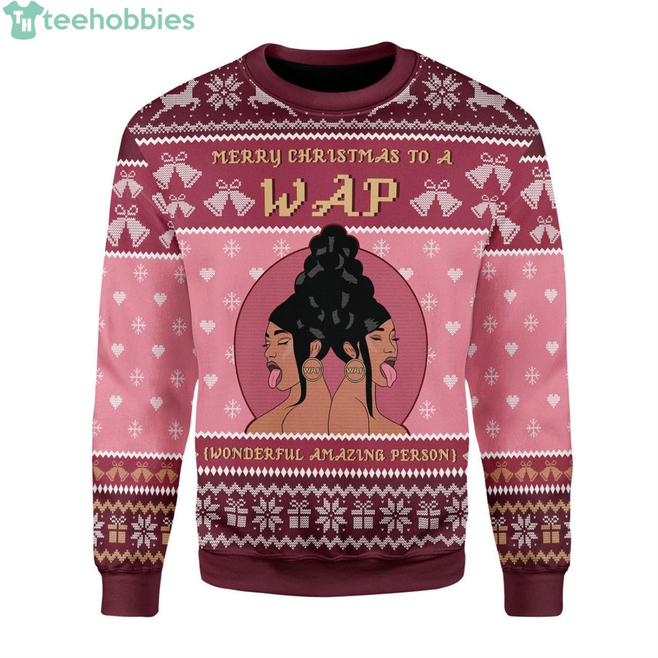 Ugly To A Wap Ugly Christmas Sweater