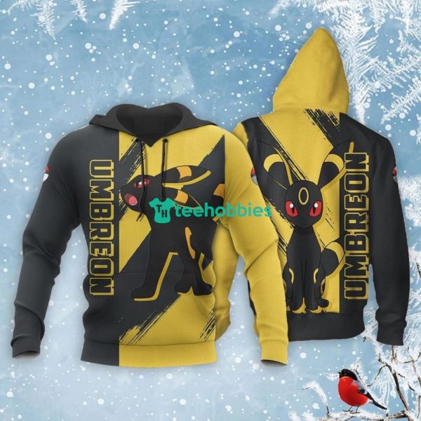Umbreon All Over Printed 3D Shirt Custom Pokemon Anime Fans Product Photo 3