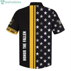 U.S Army Veteran Stars Black Short Sleeves Hawaiian Shirtproduct photo 2