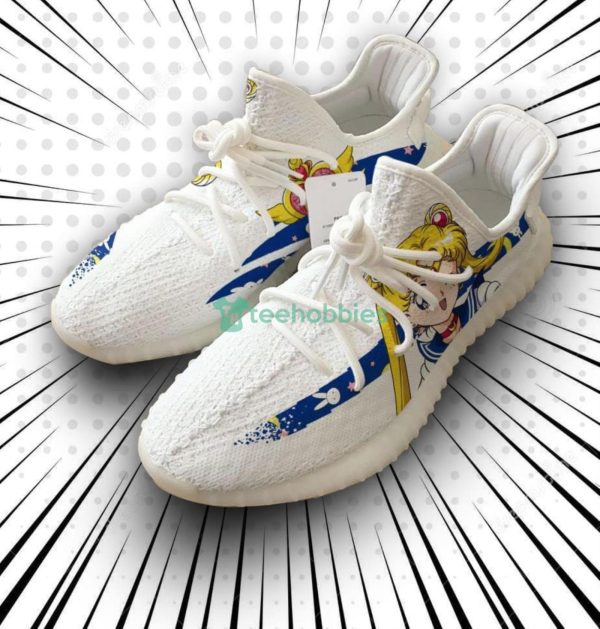 Usagi Tsukino Custom Sailor Moon Anime Yeezy Shoes For Fans Product Photo 1