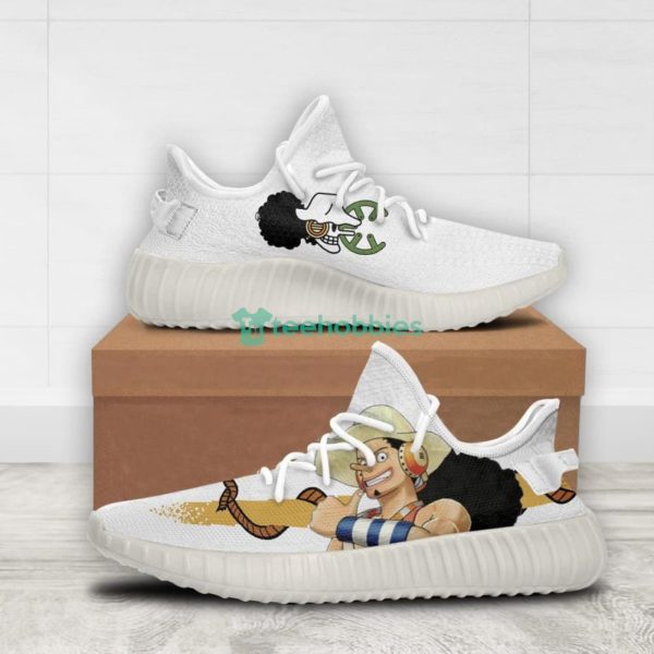 Usopp Custom 1Piece Anime Yeezy Shoes For Fans Product Photo 2