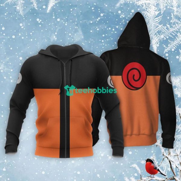 Uzumaki Naruto Uniform All Over Printed 3D Shirt Custom Naruto Anime Fans Product Photo 2