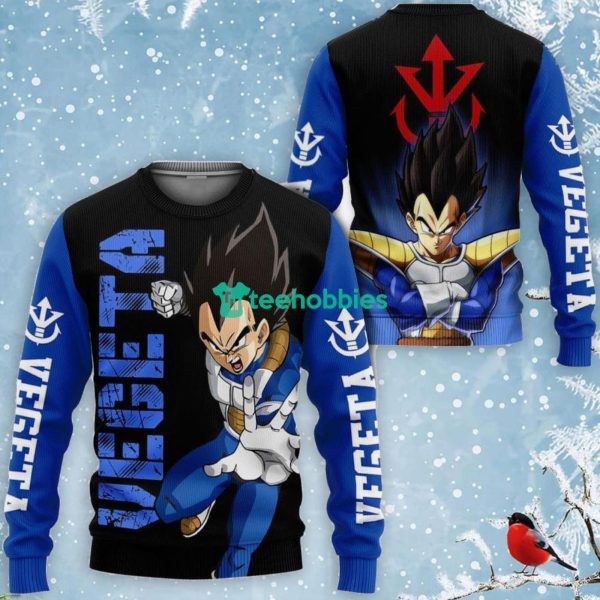 Vegeta All Over Printed 3D Shirt Custom Anime Fans Dragon Ball Product Photo 2
