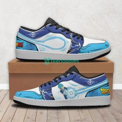 Vegeta Custom Super Saiyan Blue Dragon Ball Anime Air Jordan Low Top Shoesproduct photo 1