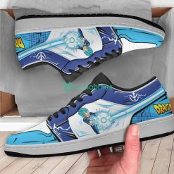 Vegeta Custom Super Saiyan Blue Dragon Ball Anime Air Jordan Low Top Shoesproduct photo 4