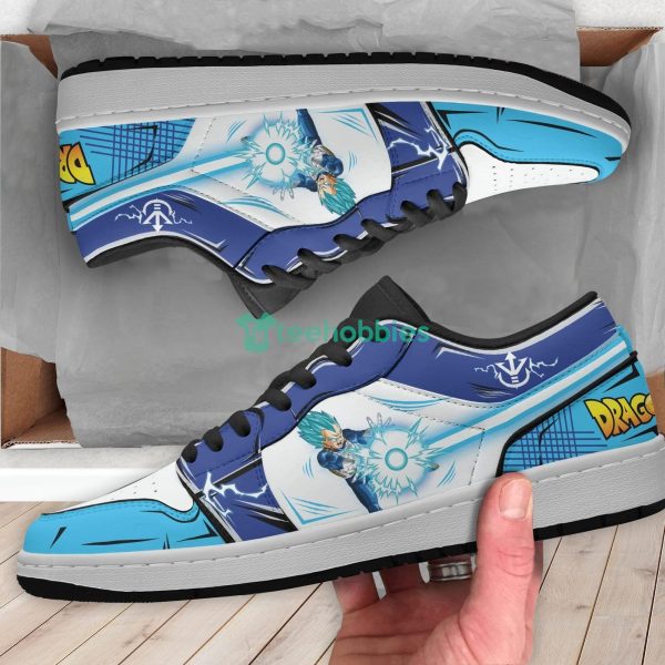 Vegeta Custom Super Saiyan Blue Dragon Ball Anime Air Jordan Low Top Shoesproduct photo 4