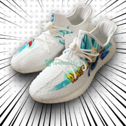 Vegeta Custom Super Saiyan Blue Dragon Ball Anime Yeezy Shoes For Fans Product Photo 1