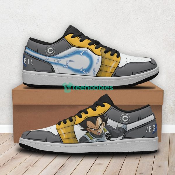Vegeta Dragon Ball Custom Capsule Corp Anime Air Jordan Low Top Shoesproduct photo 4