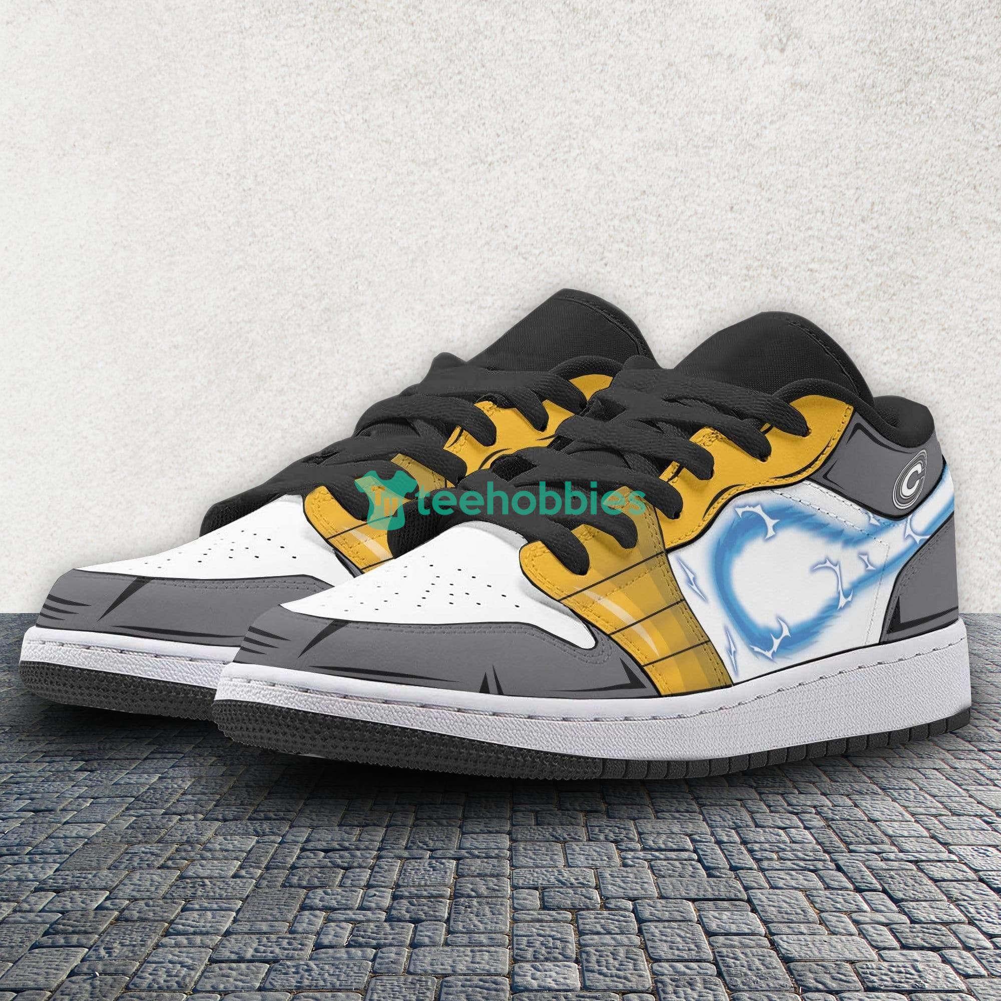 Vegeta Dragon Ball Custom Capsule Corp Anime Air Jordan Low Top Shoes