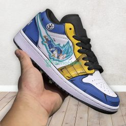 Vegeta Dragon Ball Custom Super Saiyan Blue Anime Air Jordan Low Top Shoesproduct photo 2