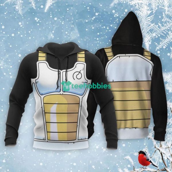 Vegeta Saiyan Battle Armor Dragon Ball All Over Printed 3D Shirt Product Photo 2
