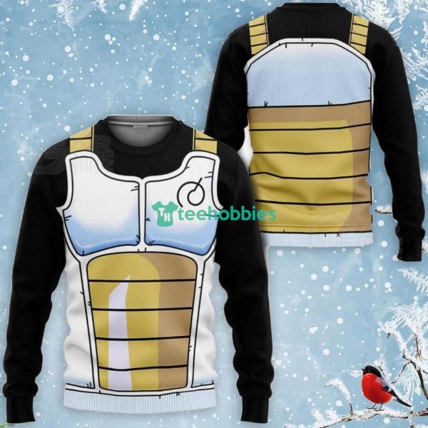 Vegeta Saiyan Battle Armor Dragon Ball All Over Printed 3D Shirt Product Photo 3