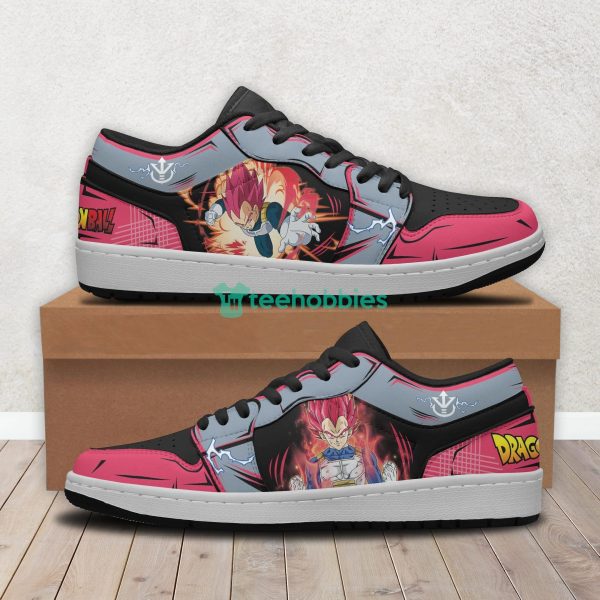 Vegeta Super Saiyan God Dragon Ball Z Anime Air Jordan Low Top Shoesproduct photo 3