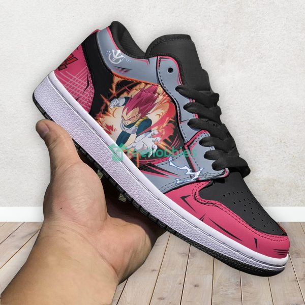 Vegeta Super Saiyan God Dragon Ball Z Anime Air Jordan Low Top Shoesproduct photo 4