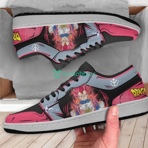 Vegeta Super Saiyan God Dragon Ball Z Anime Air Jordan Low Top Shoesproduct photo 5