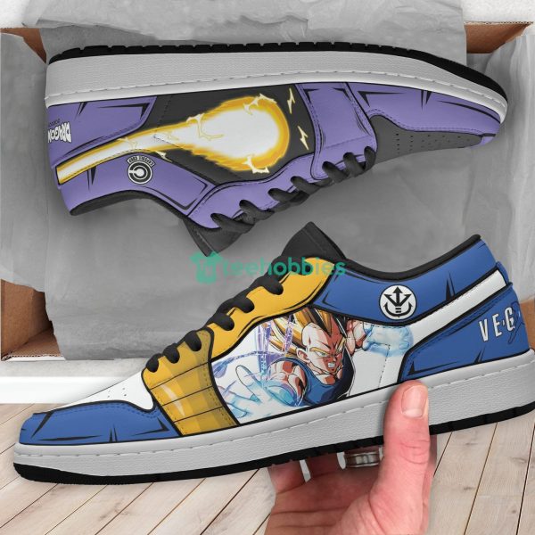 Vegeta x Future Trunks Custom Dragon Ball Anime Air Jordan Low Top Shoesproduct photo 4