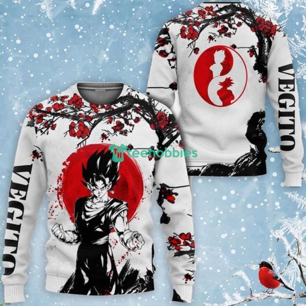 Vegito All Over Printed 3D Shirt Japan Style Dragon Ball Anime Fans Product Photo 2
