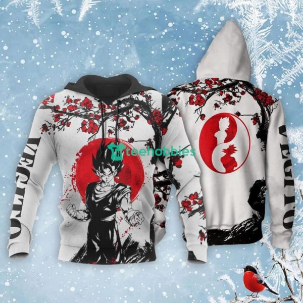 Vegito All Over Printed 3D Shirt Japan Style Dragon Ball Anime Fans Product Photo 3