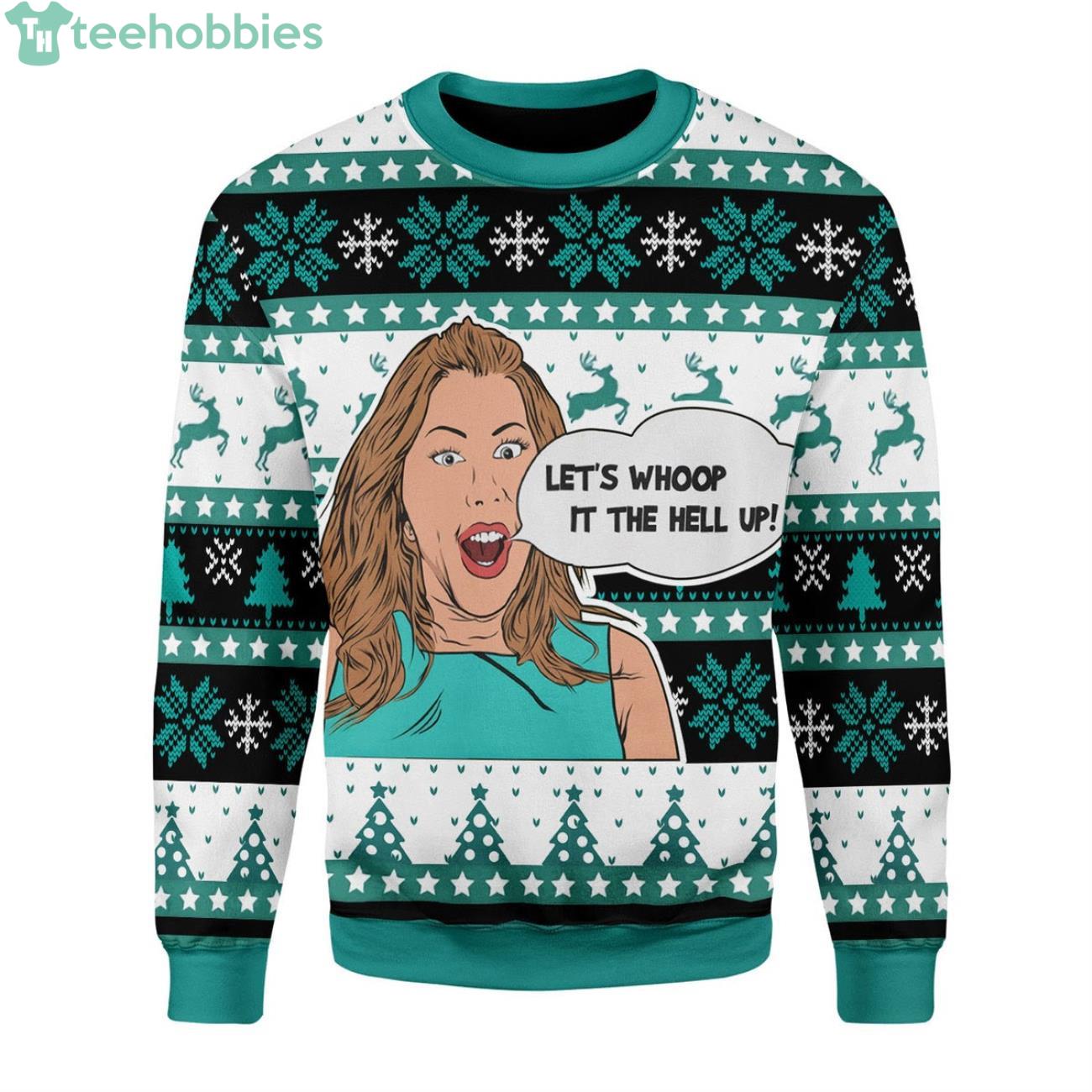 Vicki Gunvalson Real Housewives Of Orange County Ugly Christmas Sweater Product Photo 1 Vicki Gunvalson Real Housewives Of Orange County Ugly Christmas Sweater Product Photo 1