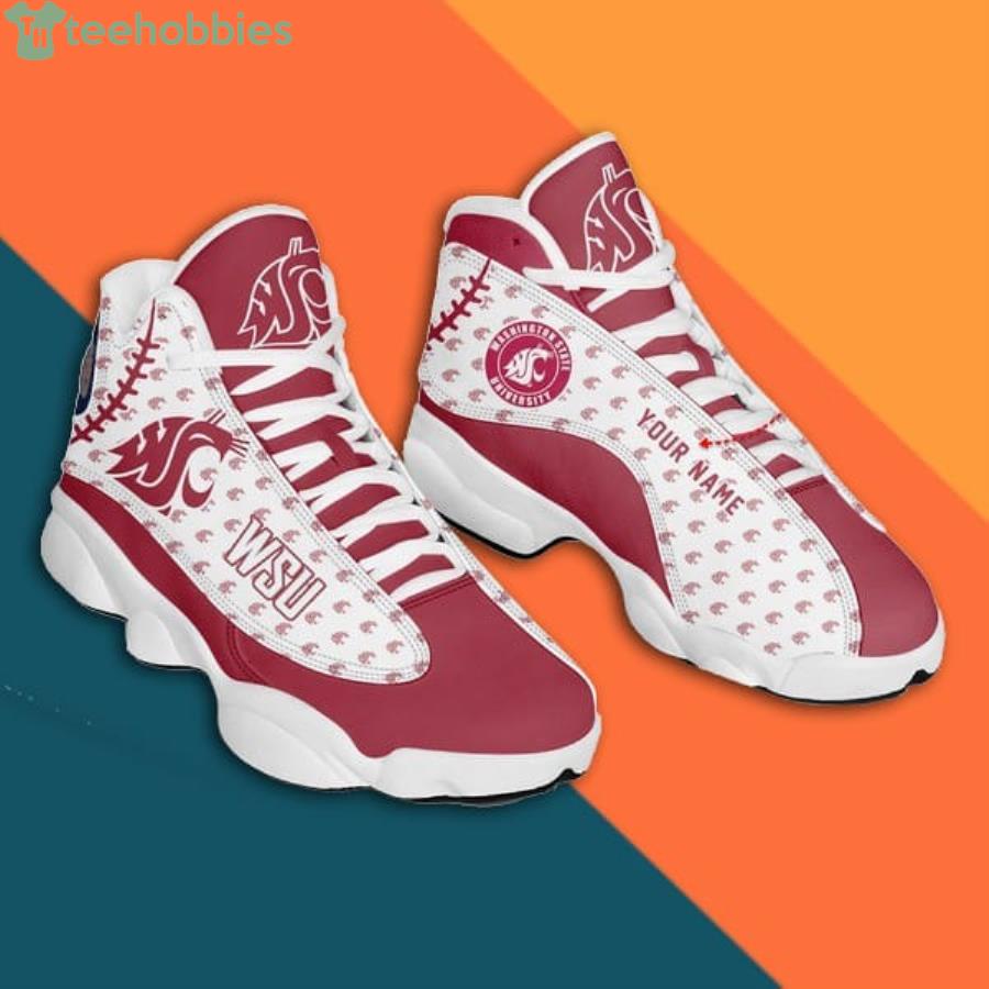 Washington State Air Jordan 13 Sneaker Shoes Product Photo 3 Washington State Air Jordan 13 Sneaker Shoes Product Photo 3